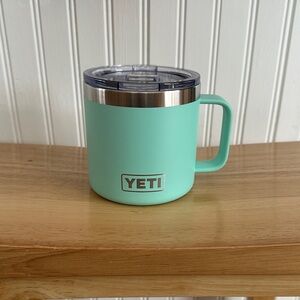 YETI Turquoise Mug with Handle